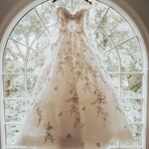 Eve of Milady Wedding Dress Style #14180 with extra petticoat